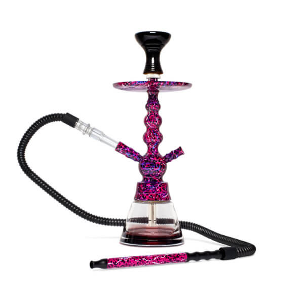 Byo Hookah Toker 16 Inch - 1 Hose - CK5029-PURPLE HAZE
