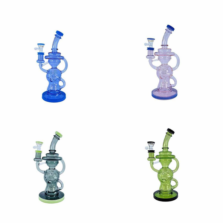 Aleaf the Orbit Waterpipe Recycler 9" Inch With Matric Perc -
