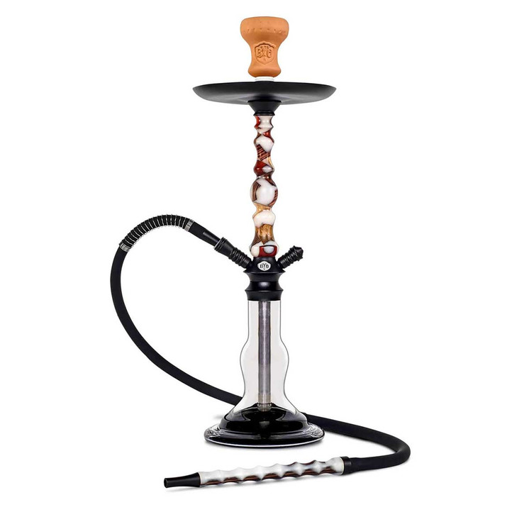 Byo Hookah Sophia - 22" Inch - 1 Hose -Ck5026-white color