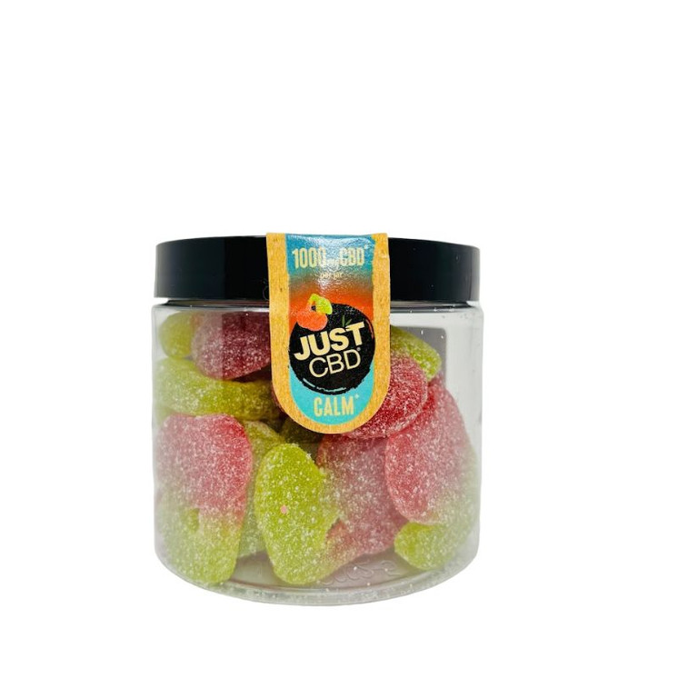 Just Cbd Gummy Jars 1000mg-CALM+ SOUR CHERRY