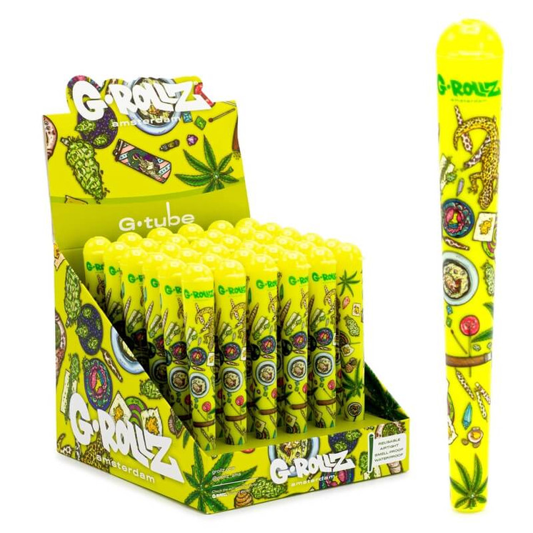 Grollz Gtube Cone Holders - Amsterdam Picnic - 36 Counts Per Display