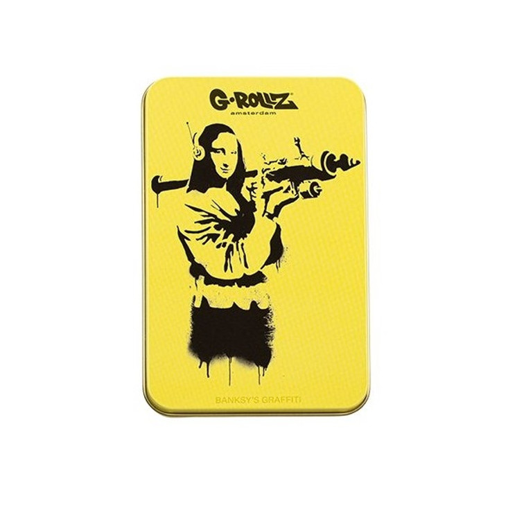 Grollz Storage Box - Large - 5 X 3 Inch - Banksys Graffiti