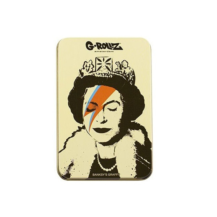 Grollz Storage Box - Large - 5 X 3 Inch - Banksys Graffiti