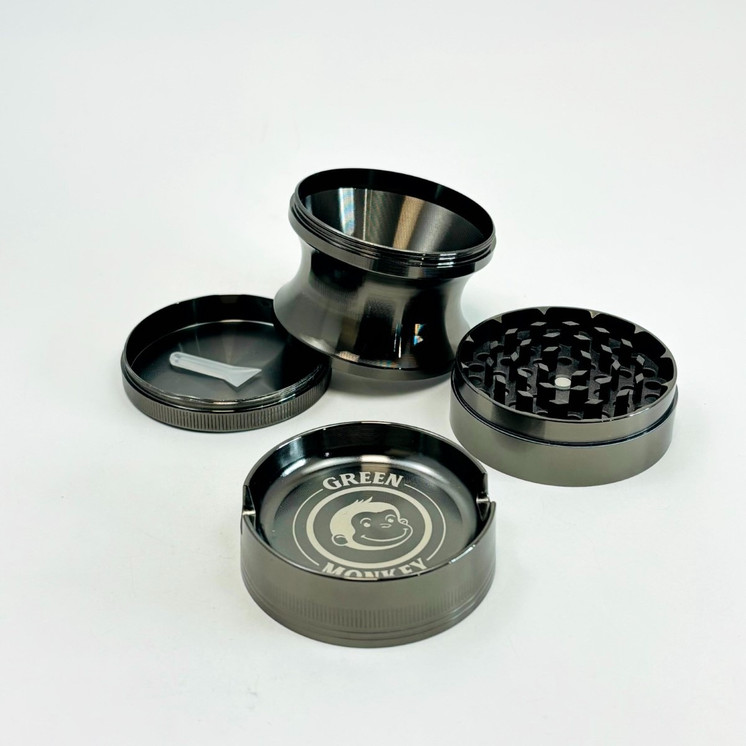 Grinder - Green Monkey Chacma - 63mm - 4 Parts