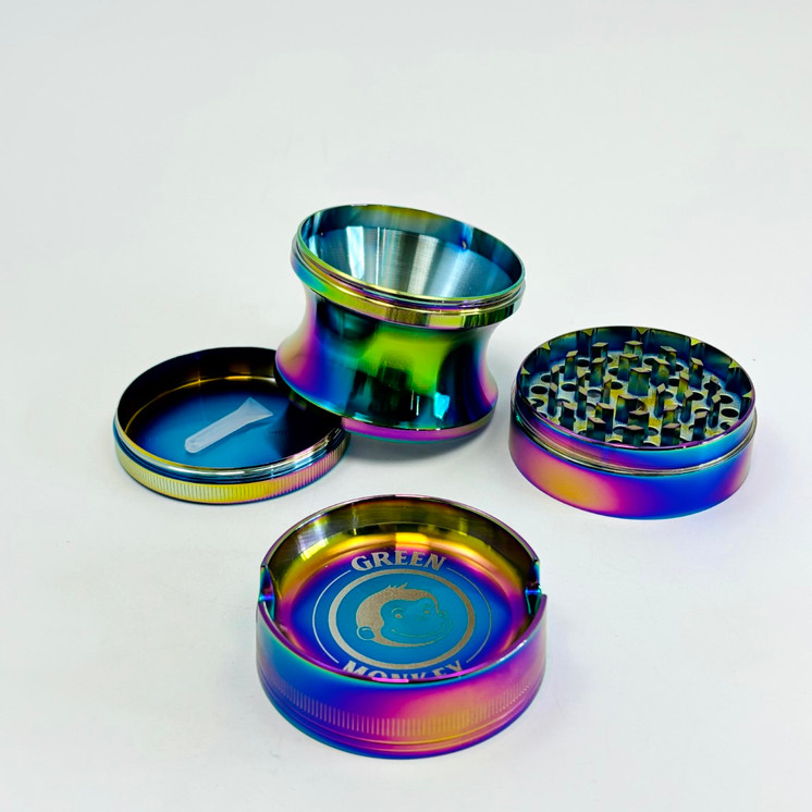 Grinder - Green Monkey Chacma - 63mm - 4 Parts