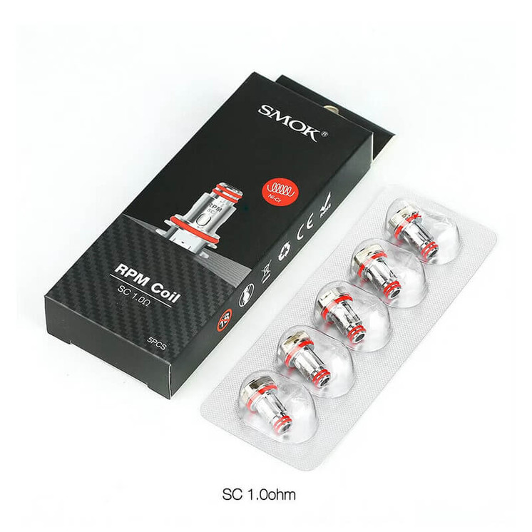 Smok Rpm Coil - 5 Pieces Per Pack-sc 1 ohm