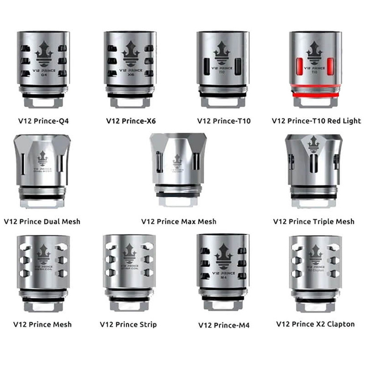 Smok V12 Prince Coils - 3 Coils Per pack