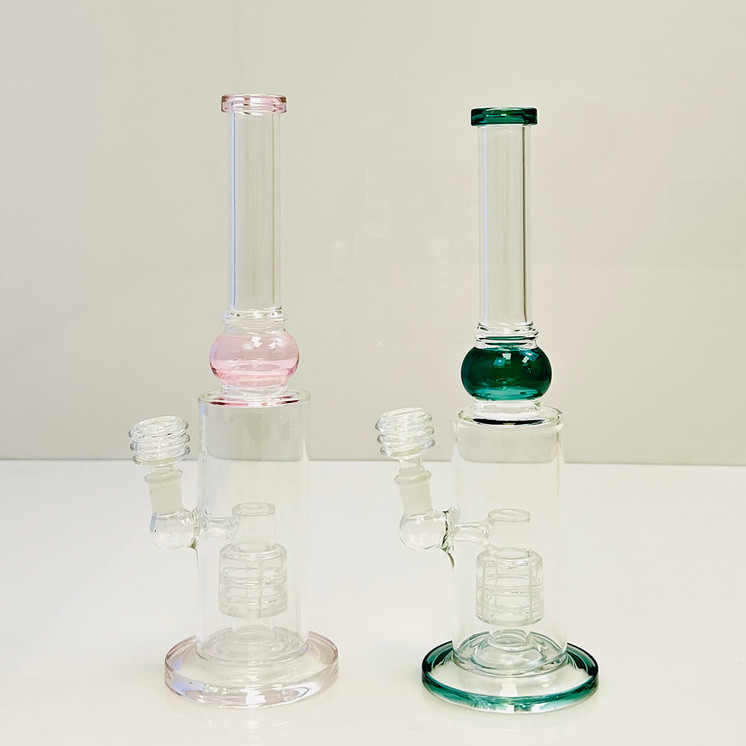 Waterpipe 12" Inch - Straight Mouth With Perc 