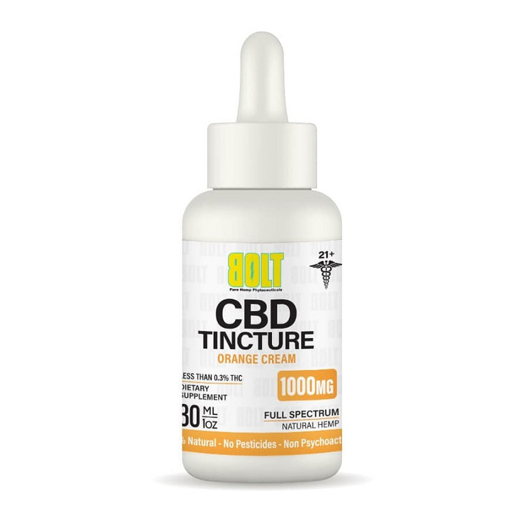 Bolt Cbd Tincture Full Spectrum 1000mg