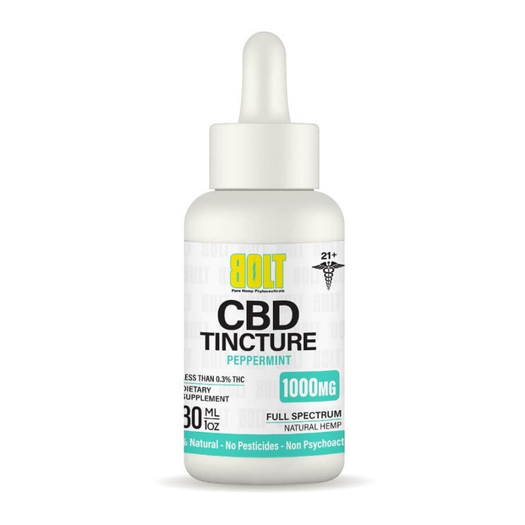 Bolt Cbd Tincture Full Spectrum 1000mg