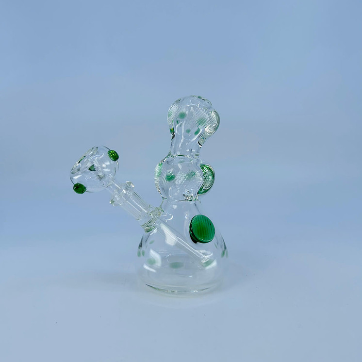 Bubbler 4" Inch - Fumed Mini Beaker