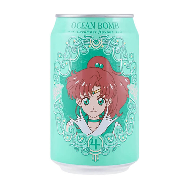 Ocean Bomb - Flavored Sparkling Water - 330 ml - Exotic World Snacks