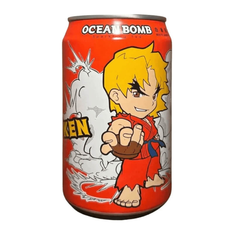 Ocean Bomb - Flavored Sparkling Water - 330 ml - Exotic World Snacks