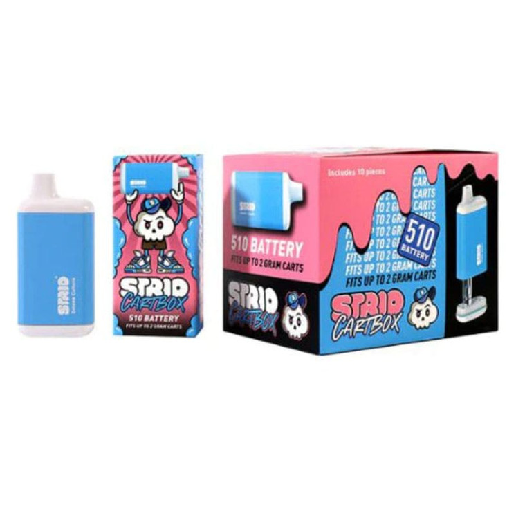 Strio Cartbox - 510 Battery - Up to 2 Grams -Blue