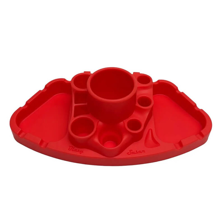 Blazy Susan Deluxe Dab Station-red color