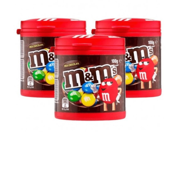 M&Ms Candies - 100 gram Jar - Exotic World Snacks