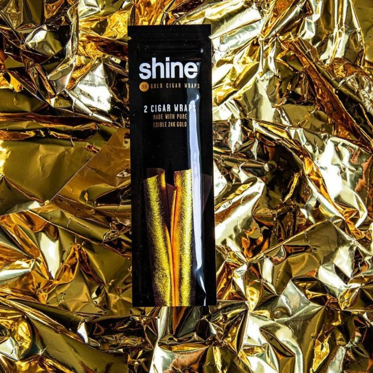 Shine 24K - Gold Cigar Wrap 