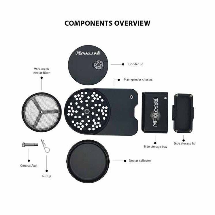 Fibonacci A1 Compact Grinder - 4 Piece - 60mm