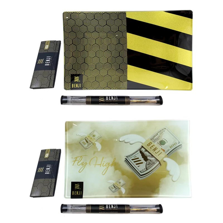 Benji - Glass Tray Bundle - 10 X 6 Inch