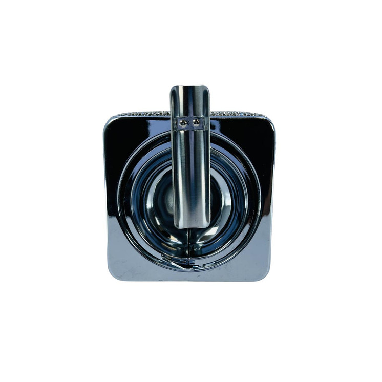 CGCA10 - Metal Ashtray - With Diamond Square Design