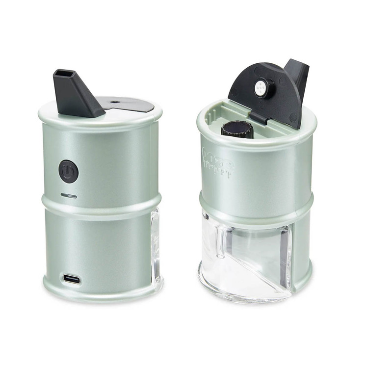 Ooze Electro Barrel Dab Rig Kit-Fresh Sage