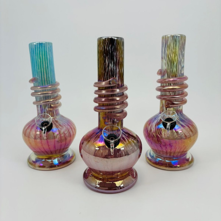 Glass Waterpipe 8 Inch - Ray-K-51