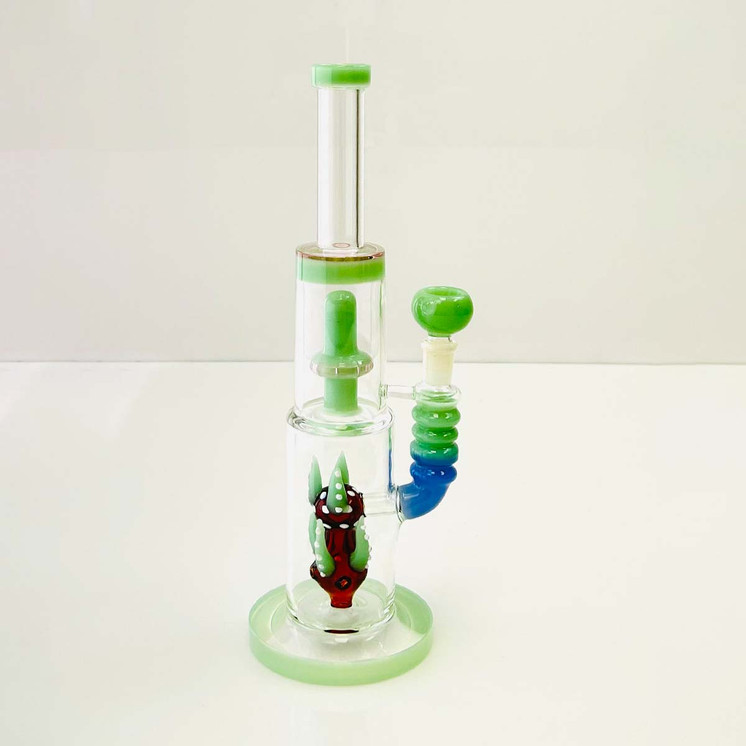 WPAG81 - 13 Inch Waterpipe - With Double Showerhead Perc