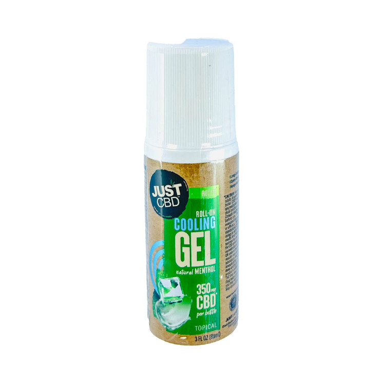 Just CBD - Roll On Cooling Gel With Menthol - 350 Mg 3 Oz