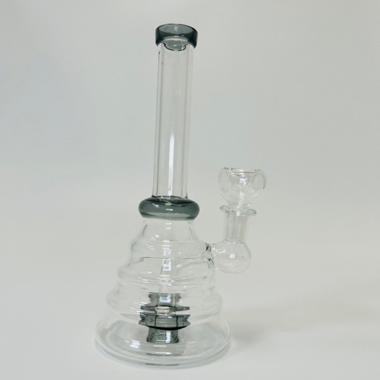 Waterpipe 7 Inch - Layered Glass With Inline Perc - WPLG191