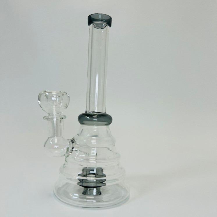 Waterpipe 7 Inch - Layered Glass With Inline Perc - WPLG191