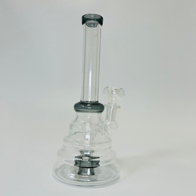 Waterpipe 7 Inch - Layered Glass With Inline Perc - WPLG191