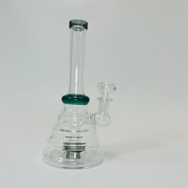 Waterpipe 7 Inch - Layered Glass With Inline Perc - WPLG191
