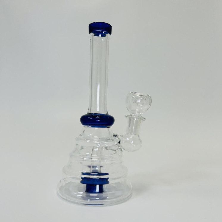Waterpipe 7 Inch - Layered Glass With Inline Perc - WPLG191