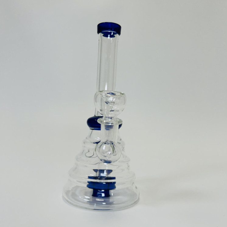Waterpipe 7 Inch - Layered Glass With Inline Perc - WPLG191