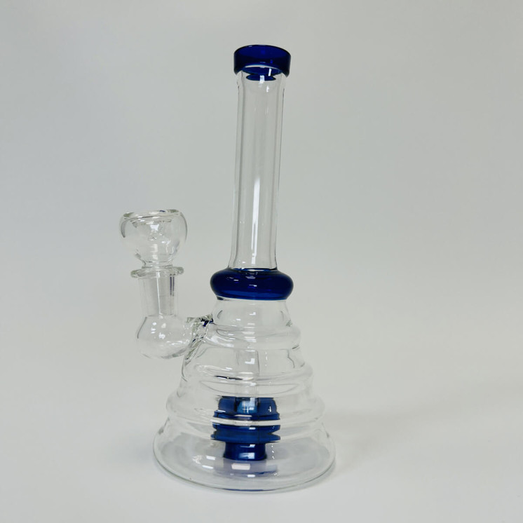 Waterpipe 7 Inch - Layered Glass With Inline Perc - WPLG191