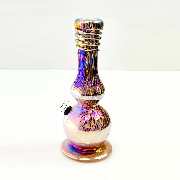 Glass Waterpipe 11 Inch - Ray-K-86 - Assorted Colors - Price Per Piece - WPRT43