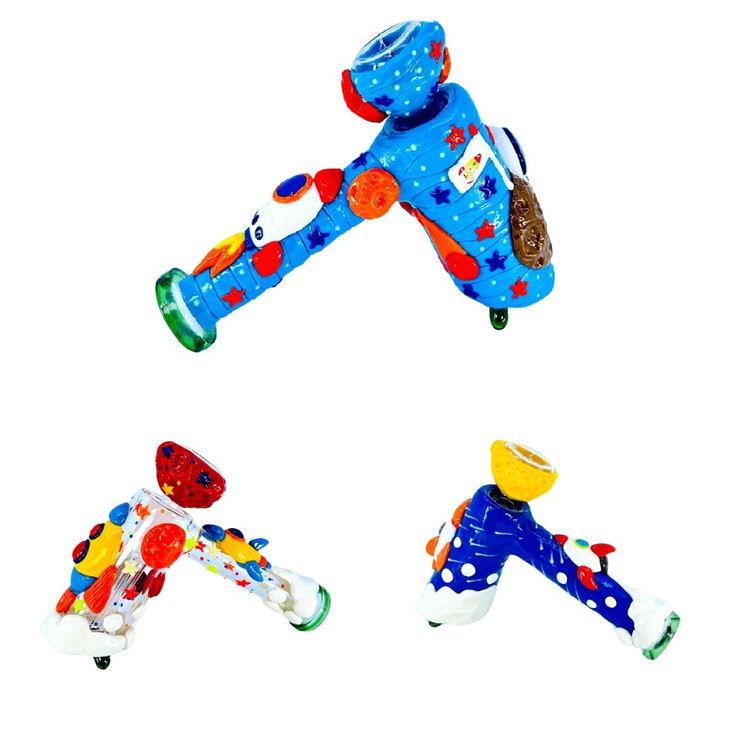 Hammer Color Handpipe 8 Inch