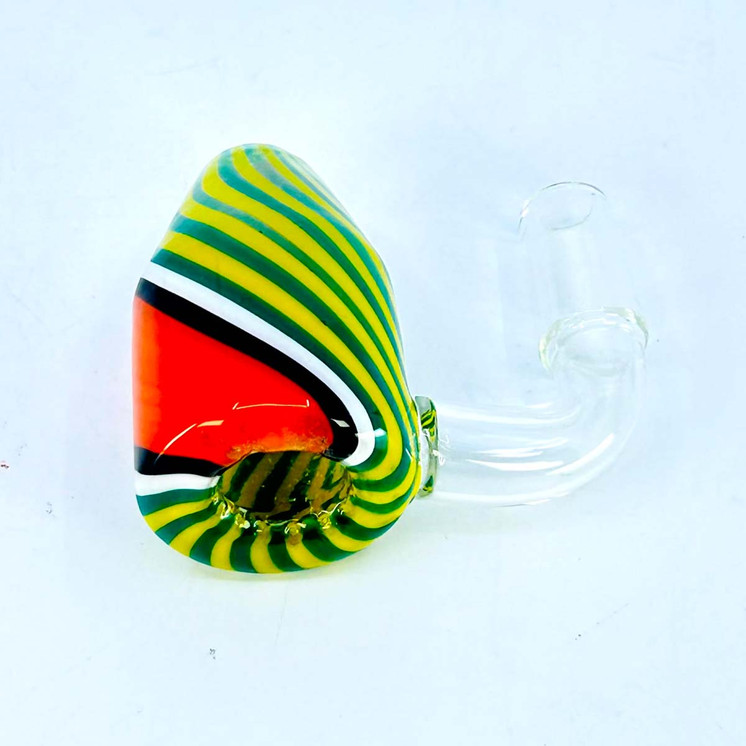 Candy Swirl Banger 14mm - Male - 90 Degree - Assorted Colors