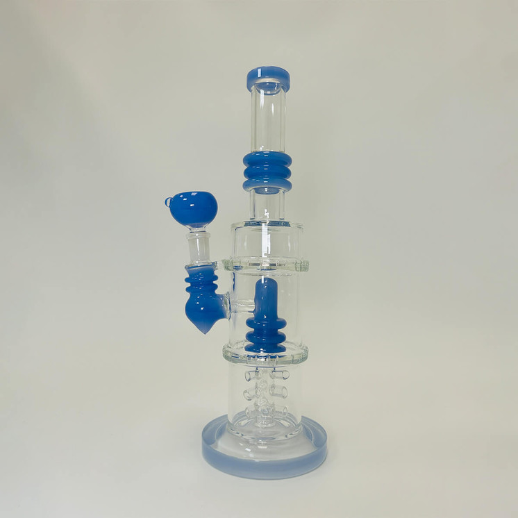WPAG47 - 12 Inch Waterpipe - Fancy Straight With Matrix Perc