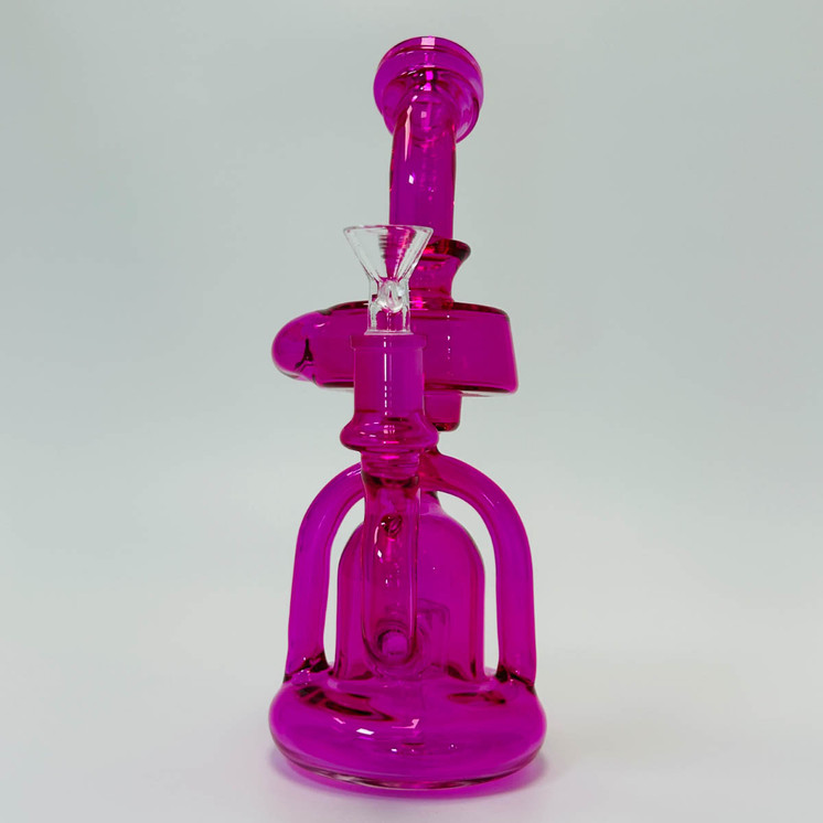 Waterpipe with Recycler - 9 Inch
