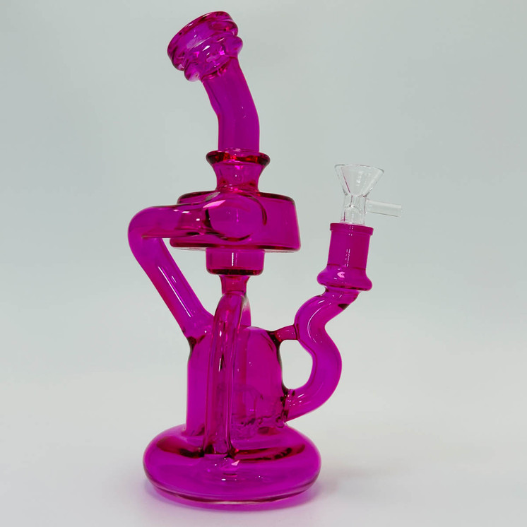 Waterpipe with Recycler - 9 Inch