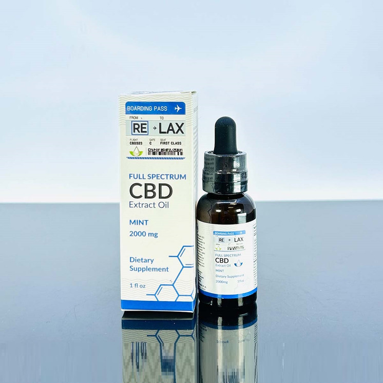 Re-Lax Full Spectrum CBD Oil Tincture