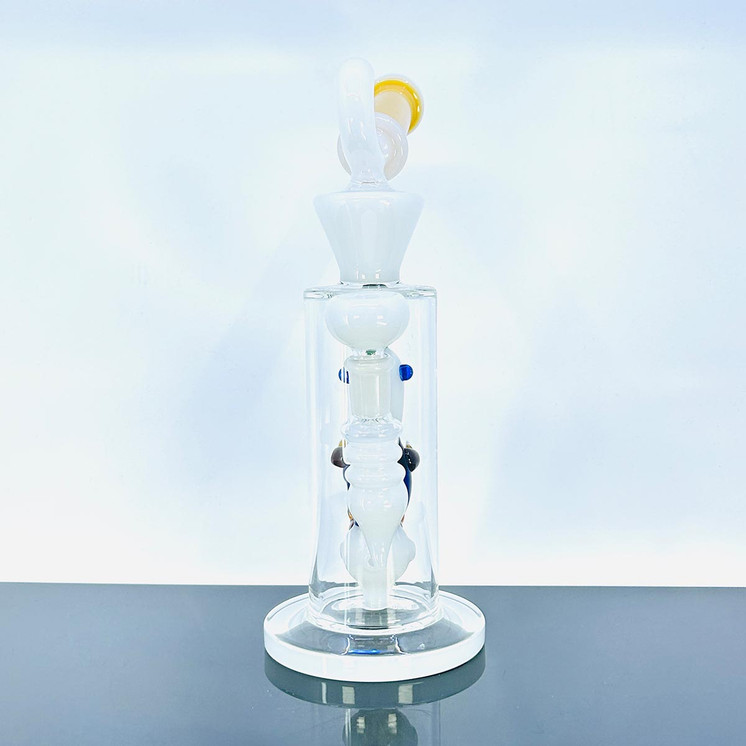 WPAG101 - 10 Inch Waterpipe - Straight With Character Perc