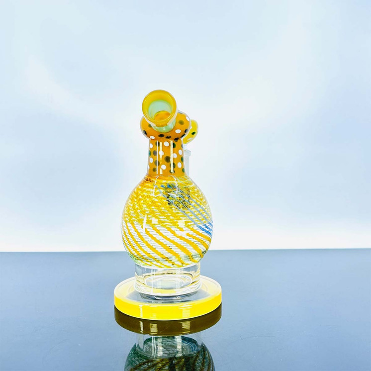 Ball Swirl Waterpipe - 6 Inch - WPAG114