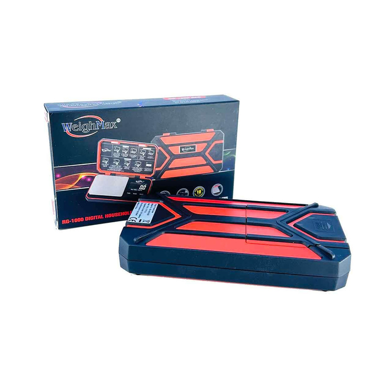 Weighmax Digital Scale Rg-1000 - 1000g x 0.1g -red color