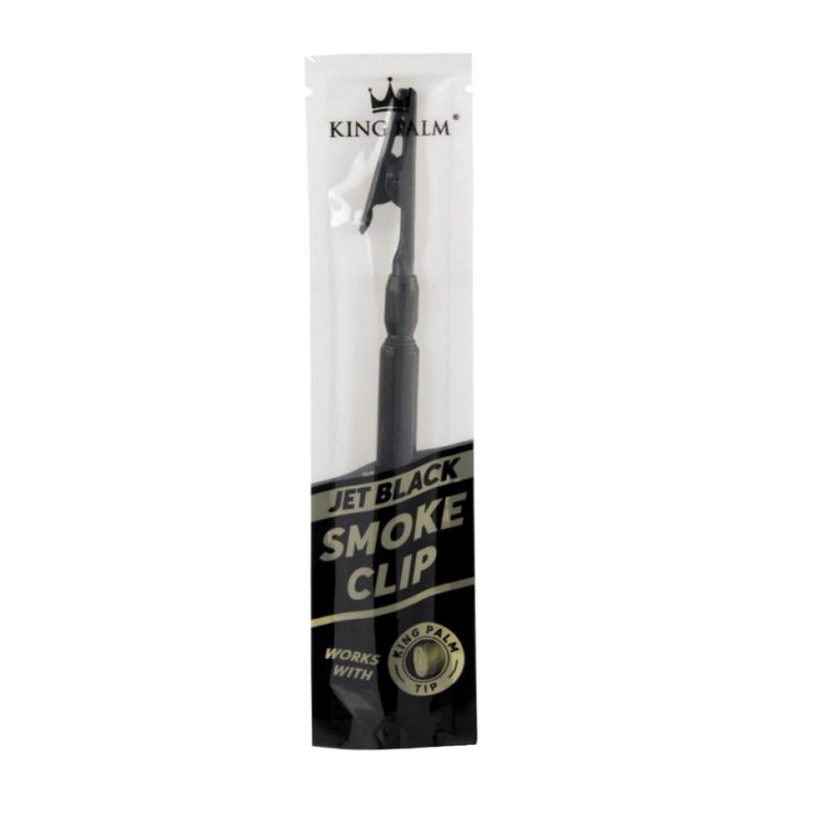 King Palm Smoke Clip Per Piece -  Black
