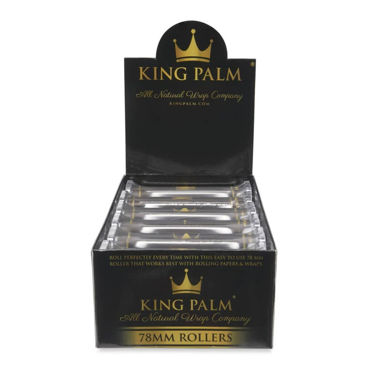 King Palm  - 78mm Rollers - 12 Count Per Box