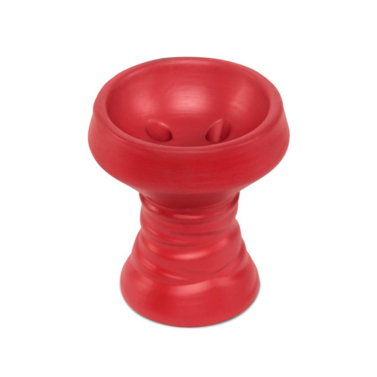 Byo Stone 1 Tone Hookah Bowl-RED