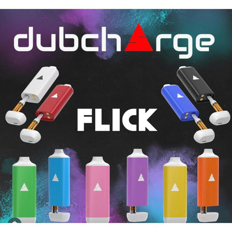 Dub Charge Flick Battery - 500mAh Fits Upto - 2 Grams Carts