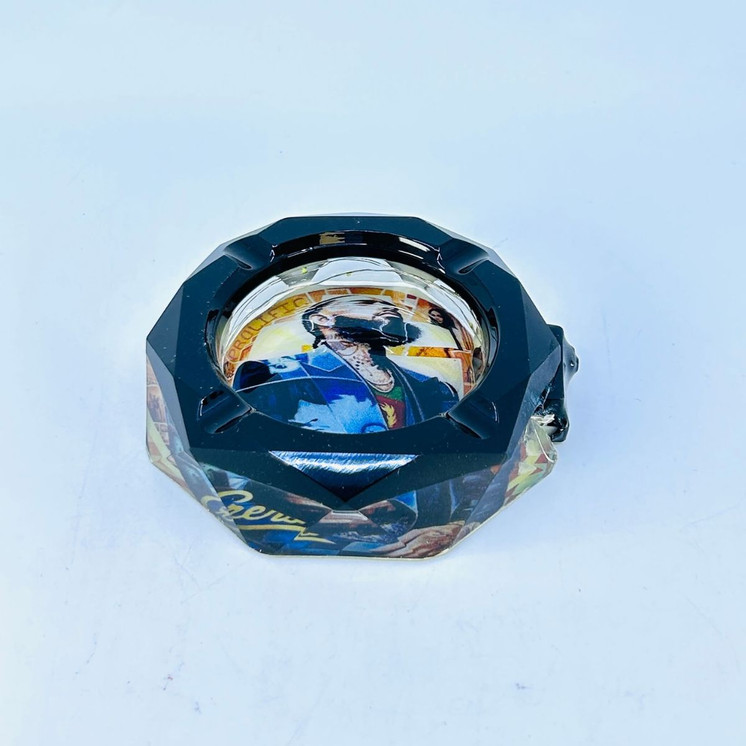 Ashtrays With Led Light Assorted Designs - Price Per Piece